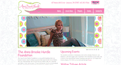 Desktop Screenshot of annahurdle.org